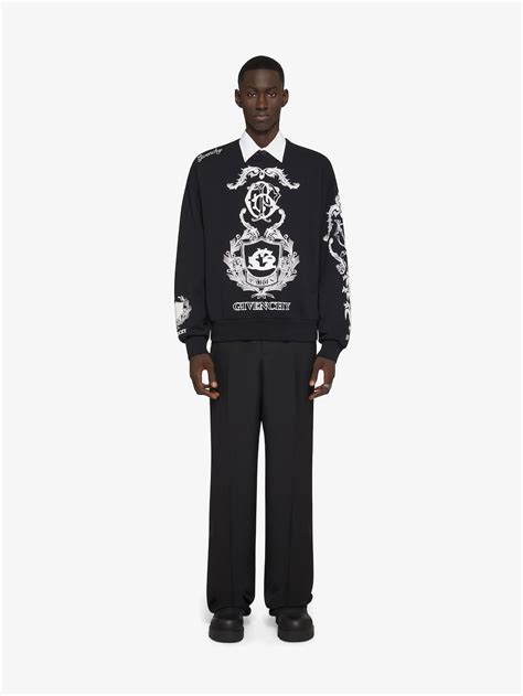 givenchy sweat suit r|givenchy crest sweatshirt.